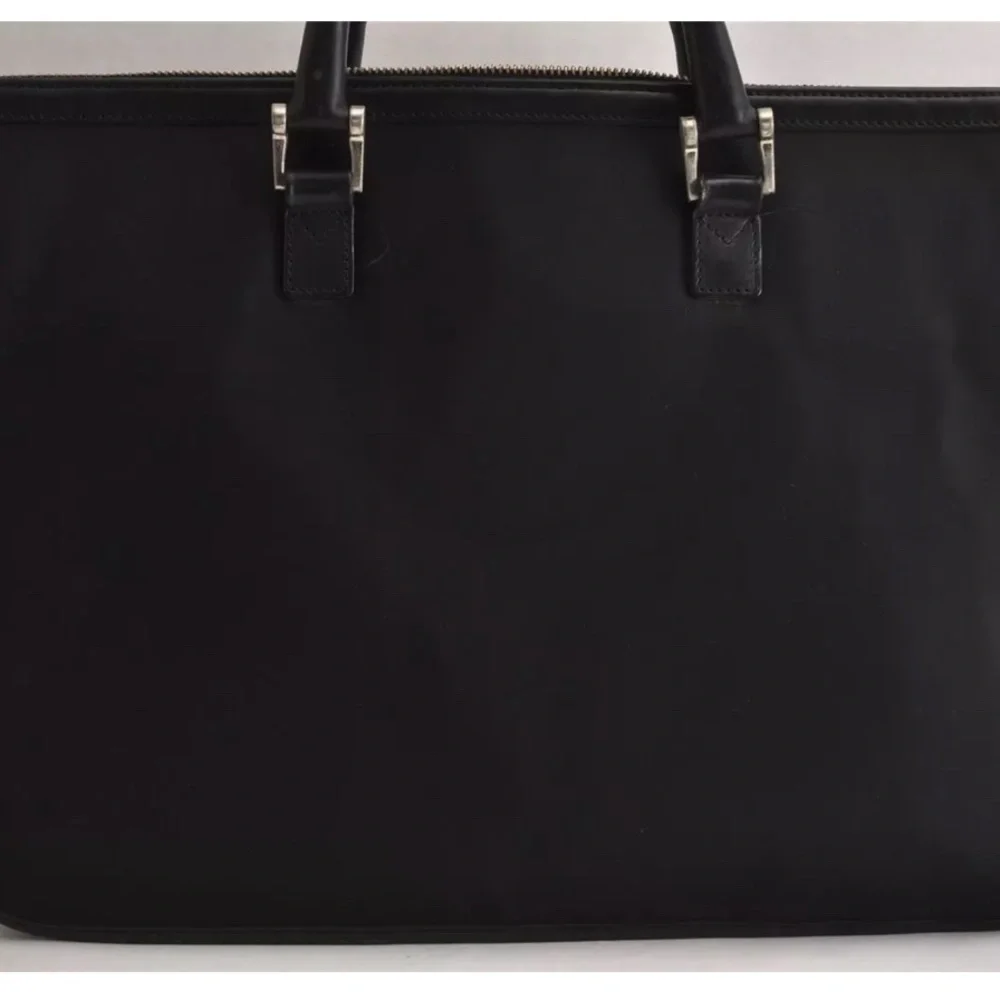 BURBERRY Authentic Nylon 2Way Business Briefcase with COA- Preowned